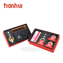 Tianhui Custom logo  Tea Coffee Christmas Gift Set Metal Tin Box